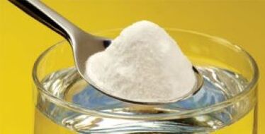 jedlá soda k léčbě plísní